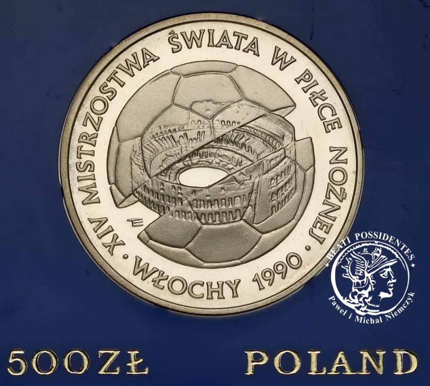 Polska PRL 500 złotych 1988 Włochy st.L-