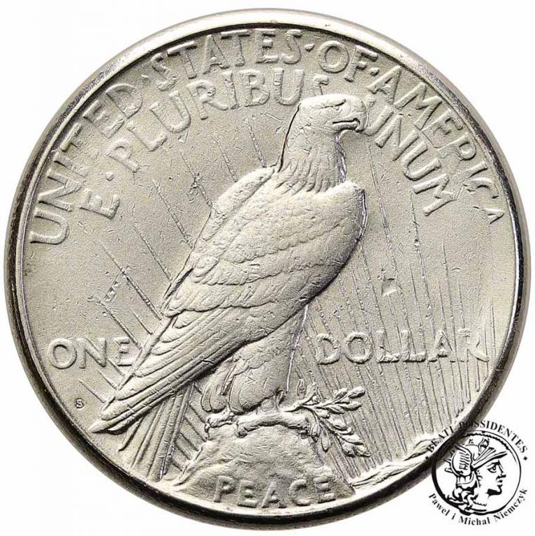 USA 1 dolar 1923 ''S'' San Francisco st.3-