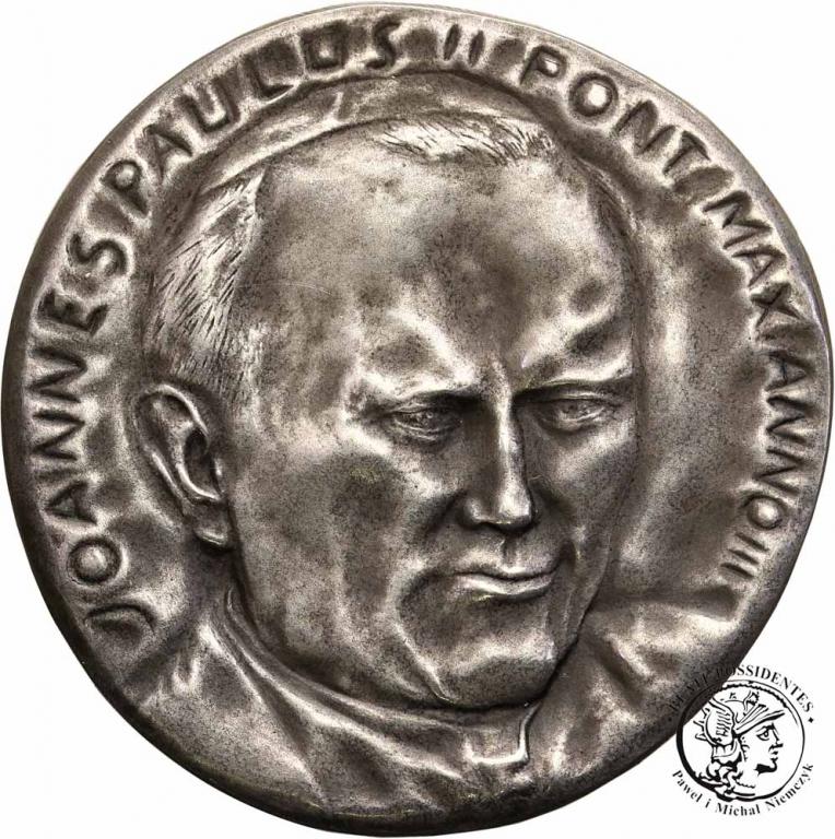 Watykan medal 1980 Papież Jan Paweł II SREBRO st1-