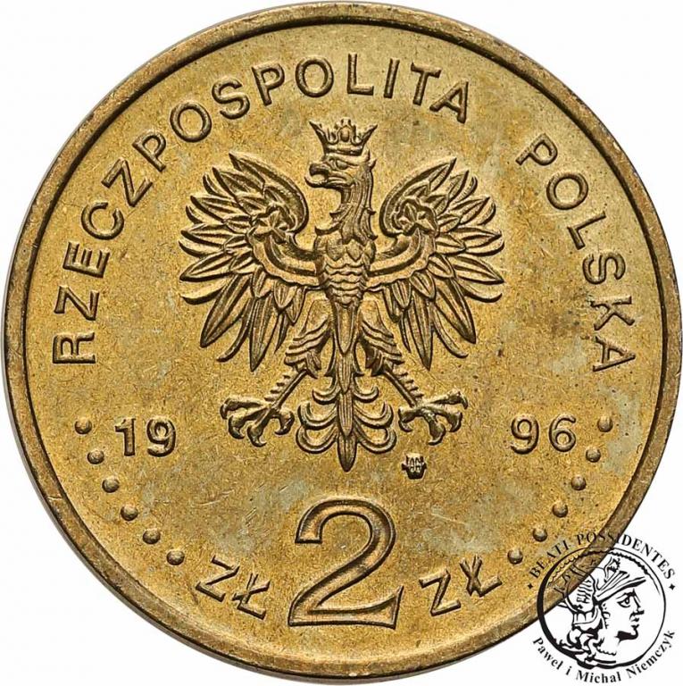Polska 2 złote 1996 Zygmunt II August st. 1-
