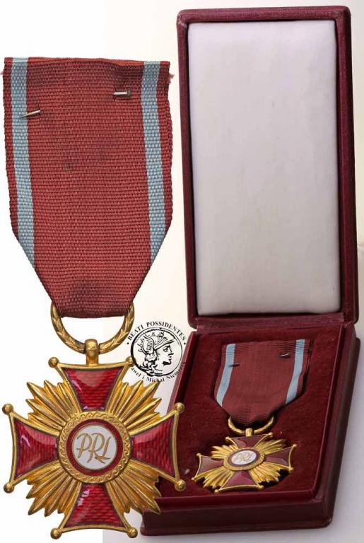 Polska złoty Krzyż Zasługi PRL
