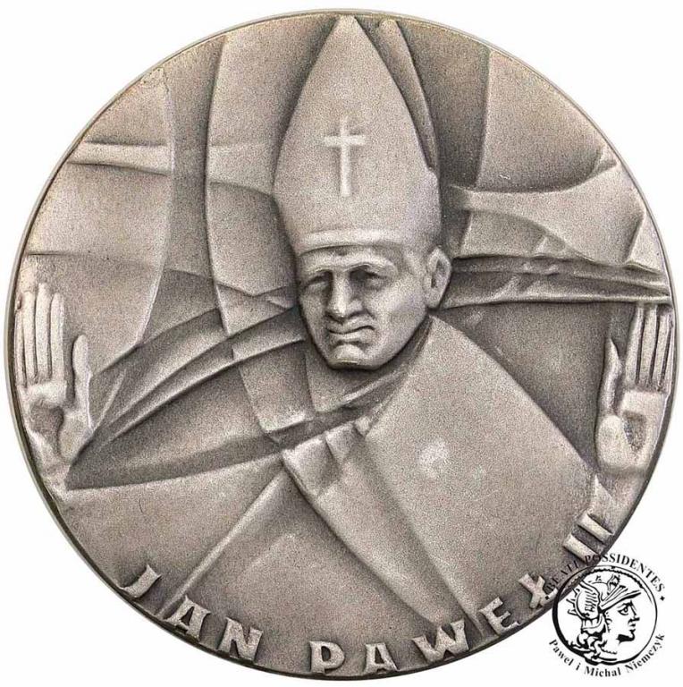 Medal 1987 MW Papież Jan Paweł II SREBRO st.1