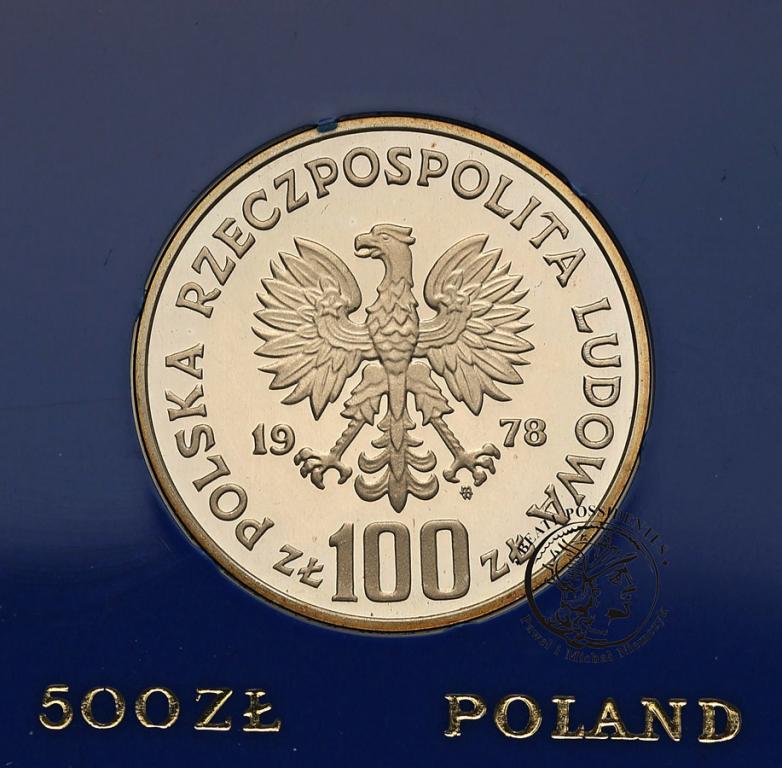 100 złotych 1978 Łoś - Ochrona Środowiska st.L