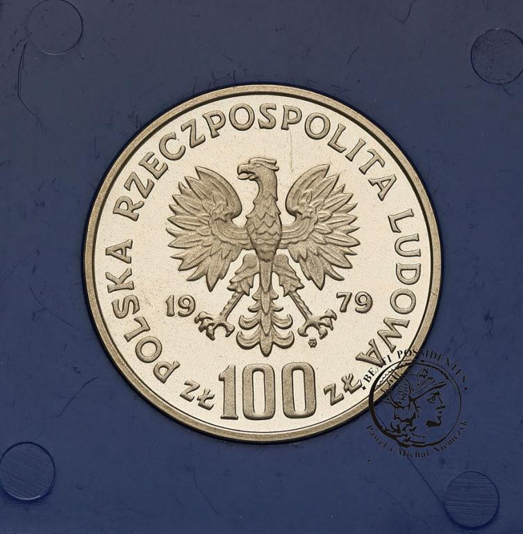 100 złotych 1979 Ryś - Ochrona Środowiska st.L-