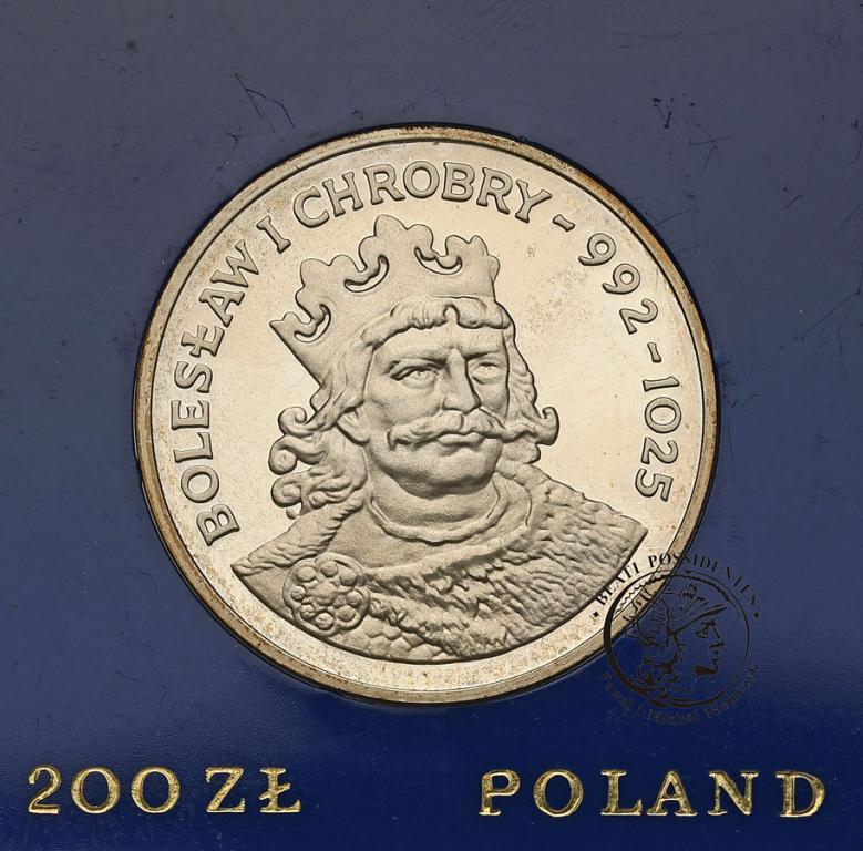Polska PRL 200 złotych 1980 Chrobry st.L