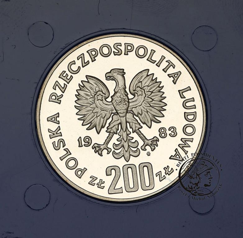 200 złotych 1983 Odsiecz Wiedeńska Sobieski st.L-
