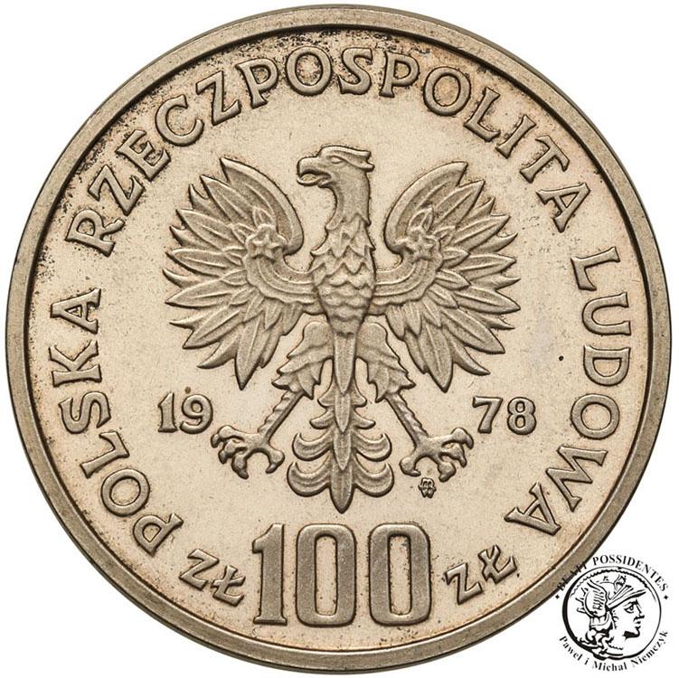 PRÓBA Srebro 100 złotych 1978 Interkosmos st.L-