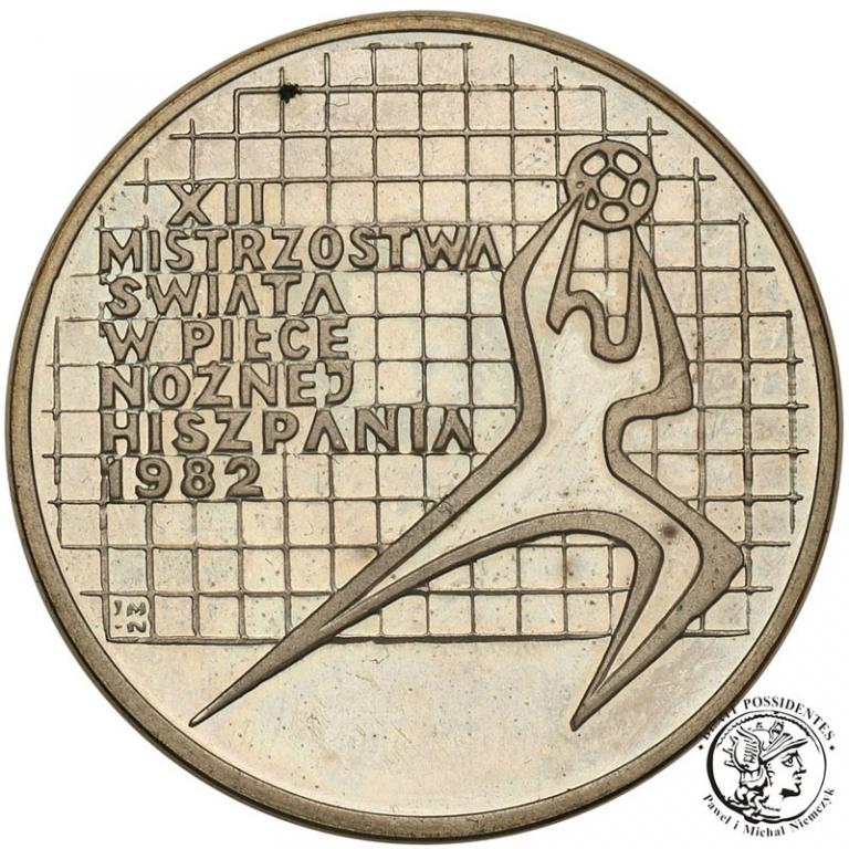 Polska PRL 200 złotych 1982 FIFA Hiszpania st.L-