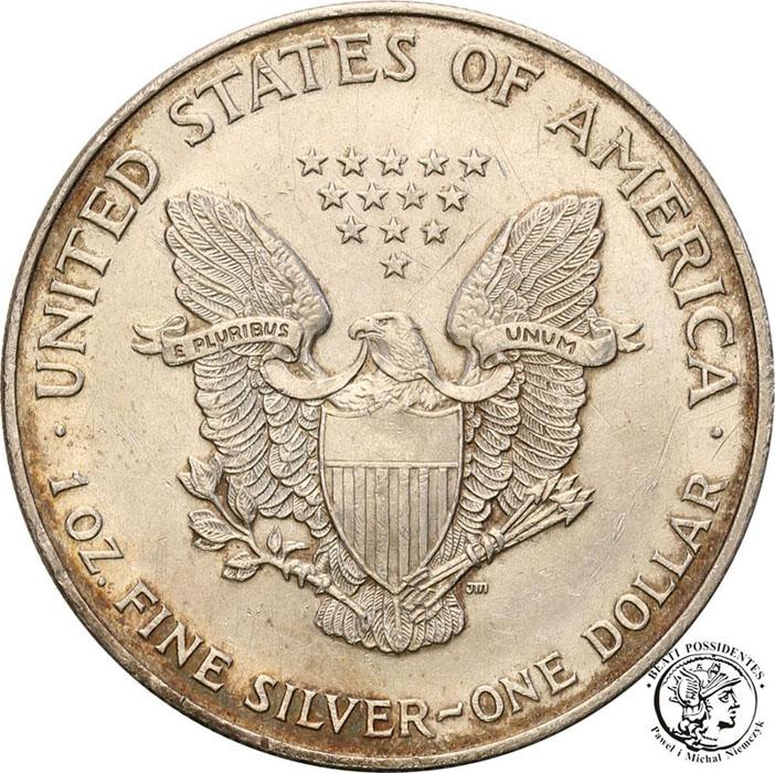USA 1 dolar 1994 uncja srebra st.2