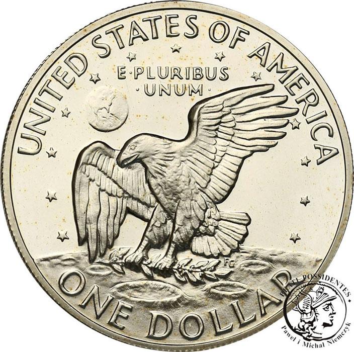 USA 1 dolar 1972 S SREBRO st.L
