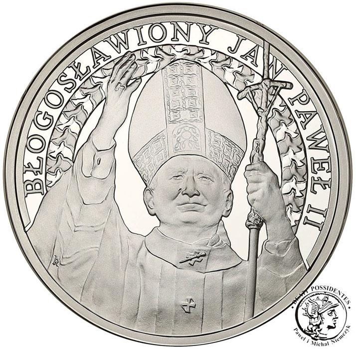 Mennica medal 2011 Papież Jan Paweł II SREBRO st.L