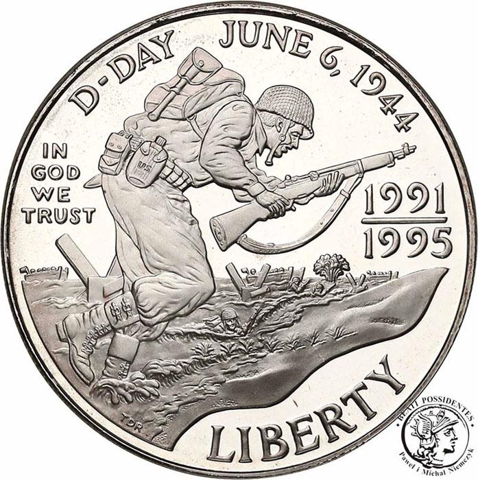 USA 1 dolar 1995 II Wojna lustrzanka st.L