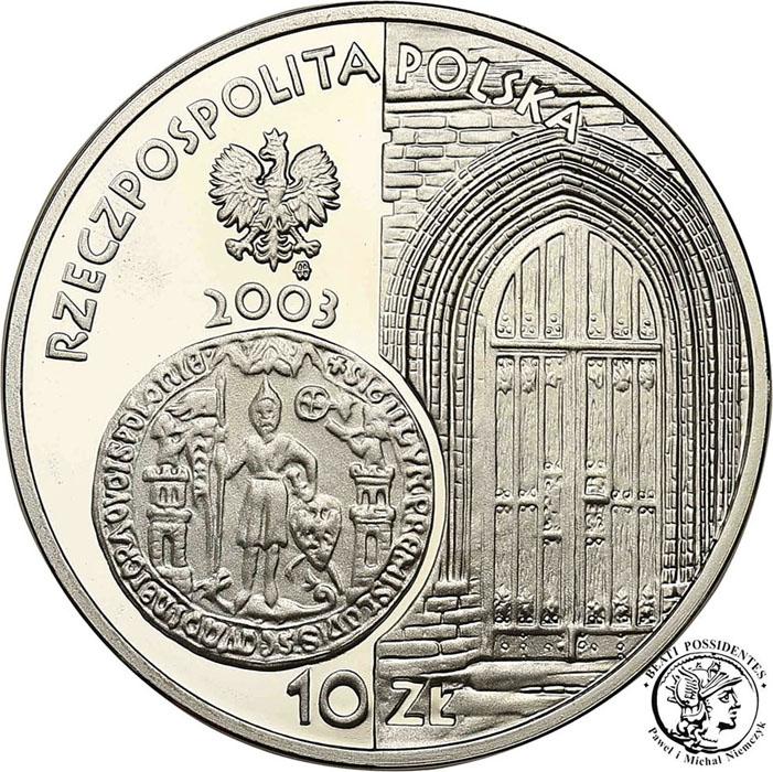 Polska III RP 10 złotych 2003 Lokacja Poznania stL