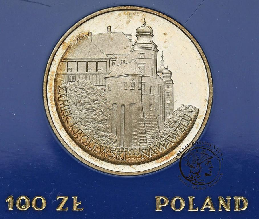 Polska PRL 100 złotych 1977 Wawel st.L