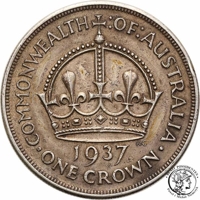 Australia 1 crown 1937 st.3