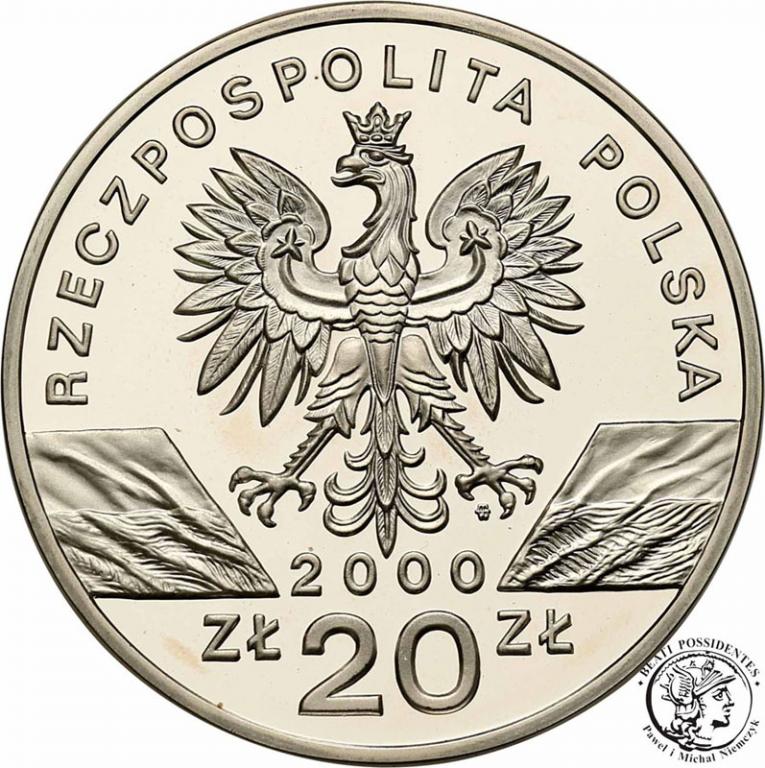 Polska 20 złotych 2000 dudek st.L