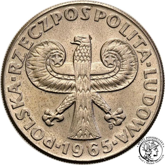 Polska PRL 10 złotych 1965 Kolumna Zygmunta st.1