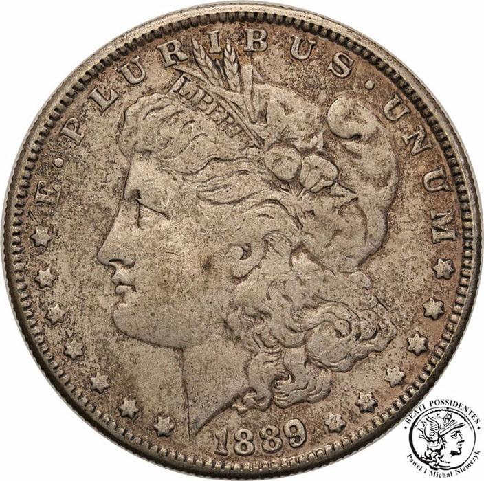 USA 1 dolar 1889 ''O'' New Orleans st.3