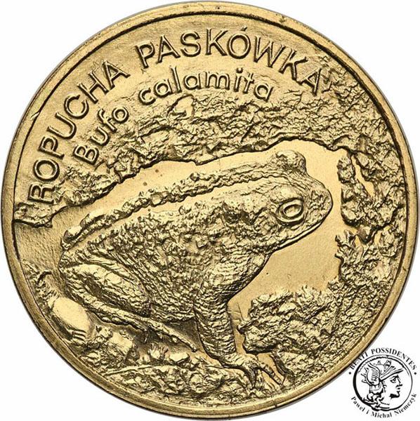 Polska III RP 2 złote 1998 ropucha st.1