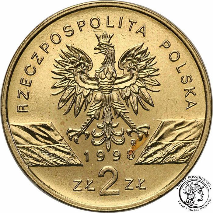 Polska III RP 2 złote 1998 ropucha st.1