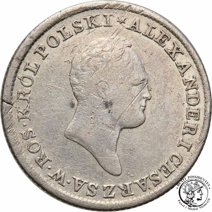 Polska 1 złoty 1822 Aleksander I st.3+