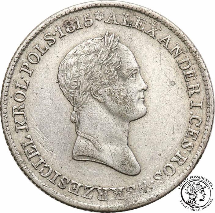 Polska 1 złoty 1832 KG Mikołaj I st.3+