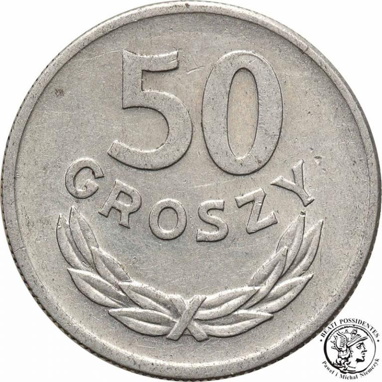 Polska PRL 50 groszy 1949 st.2