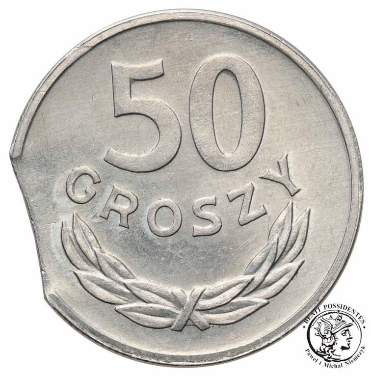 Polska PRL 50 groszy 1978 DESTRUKT