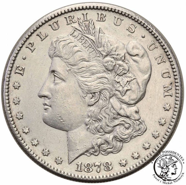 USA 1 dolar 1878 ''S'' San Francisco st.3+