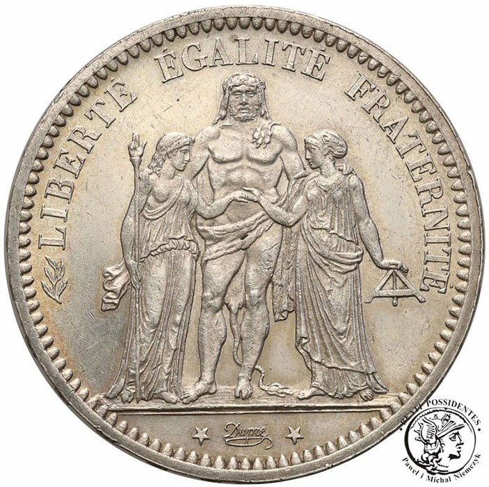 Francja 5 Franków 1873 A st.2