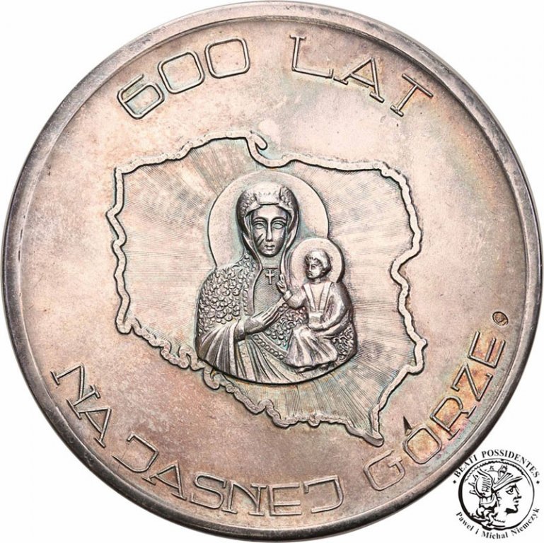 Polska medal Jan Paweł II SREBRO st.1