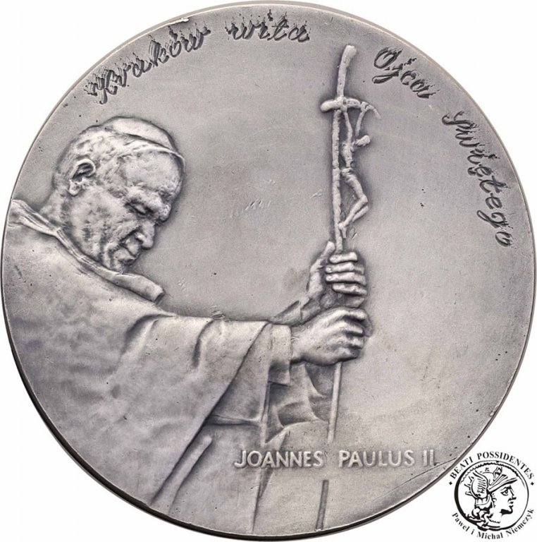 Polska medal 2002 Jan Paweł II Kraków brąz st.1