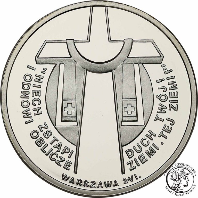 Polska medal 2009 Jan Paweł II SREBRO st.L