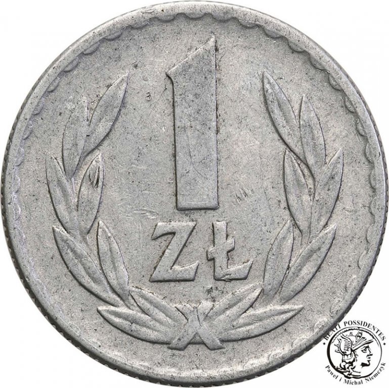 Polska PRL 1 złoty 1968 Al st.3