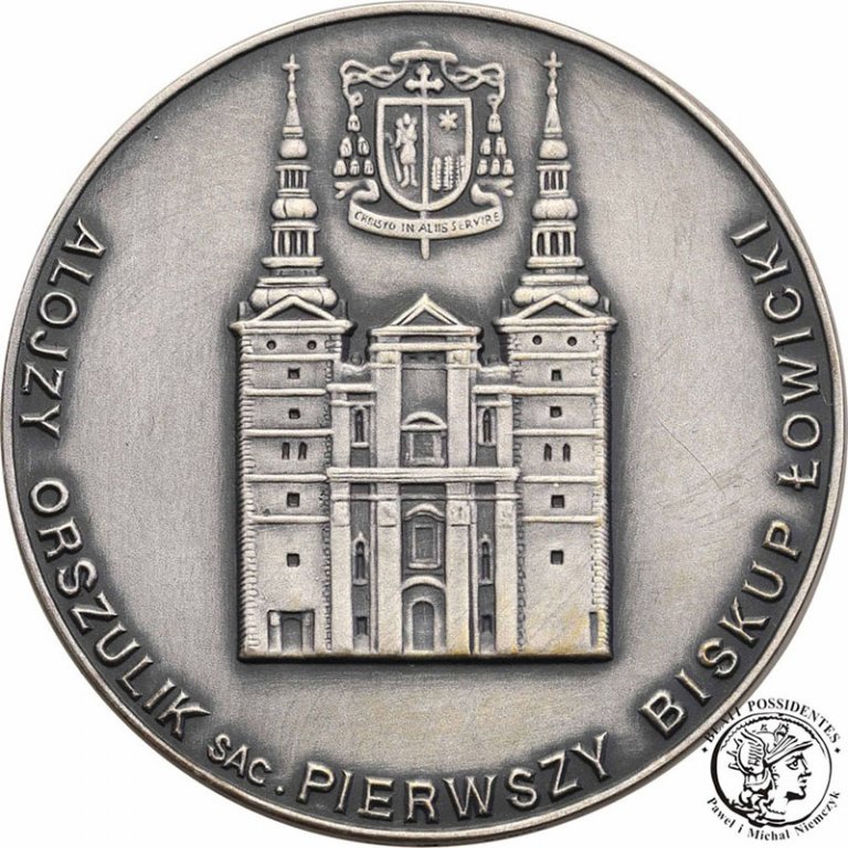 Polska medal 1999 Jan Paweł II Łowicz SREBRO st.1