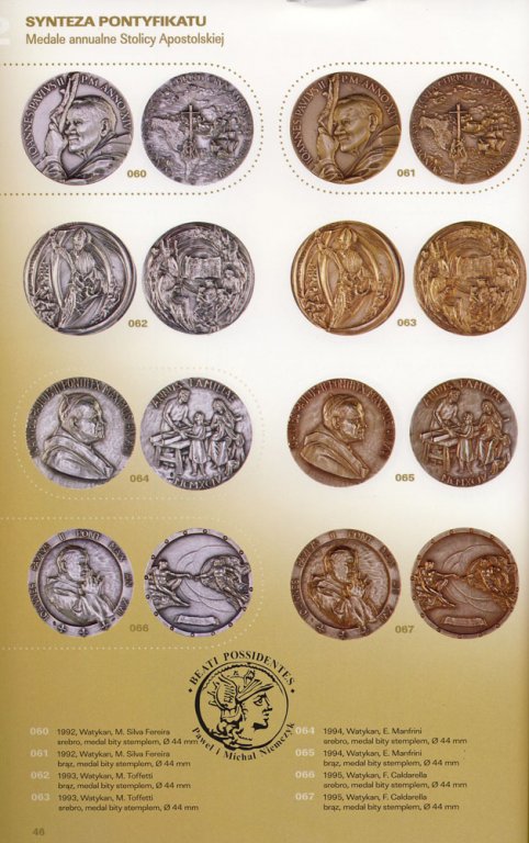 Jan Paweł II medale katalog wystawy Świdnica 2013