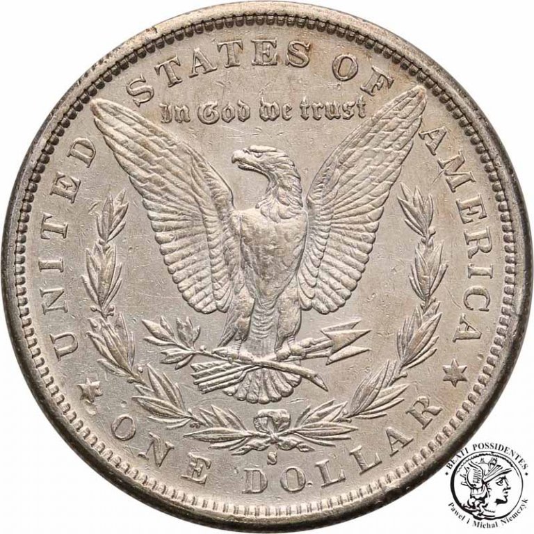 USA Morgan 1 dolar 1881 S San Francisco st. 3-
