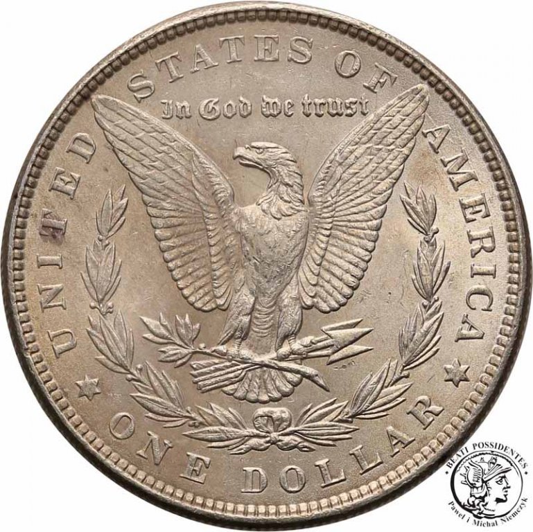 USA Morgan 1 dolar 1886 st. 2-