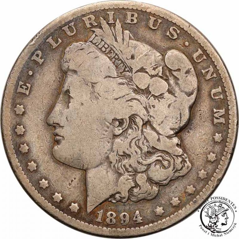 USA Morgan 1 dolar 1894 O Nowy Orlean st. 4