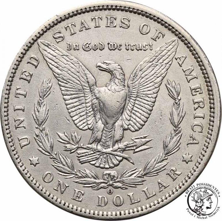 USA Morgan 1 dolar 1900 O Nowy Orlean st. 3