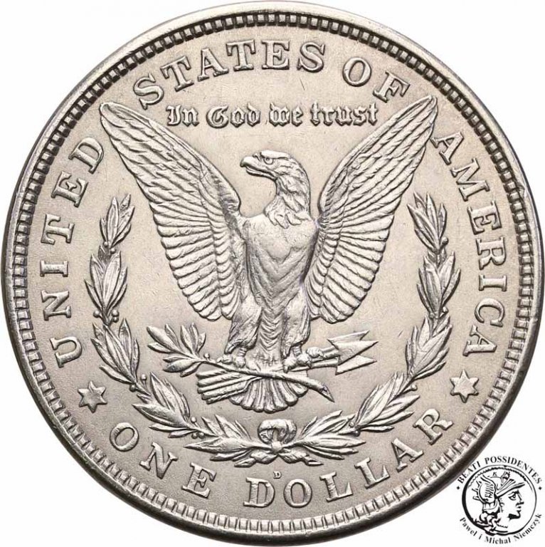 USA Morgan 1 dolar 1921 D Denver st. 3