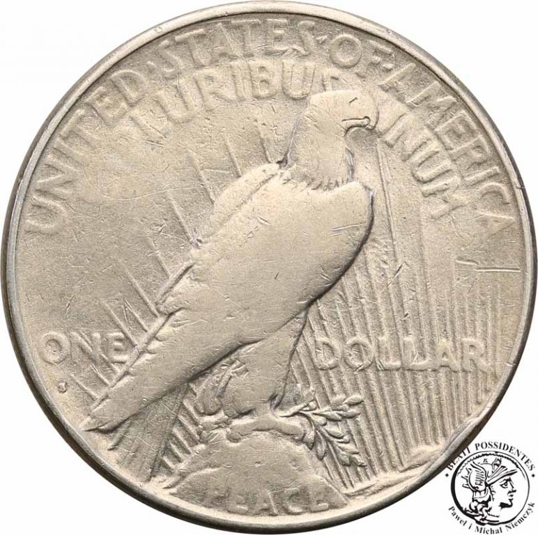 USA Peace 1 dolar 1927 S San Francisco st. 3-