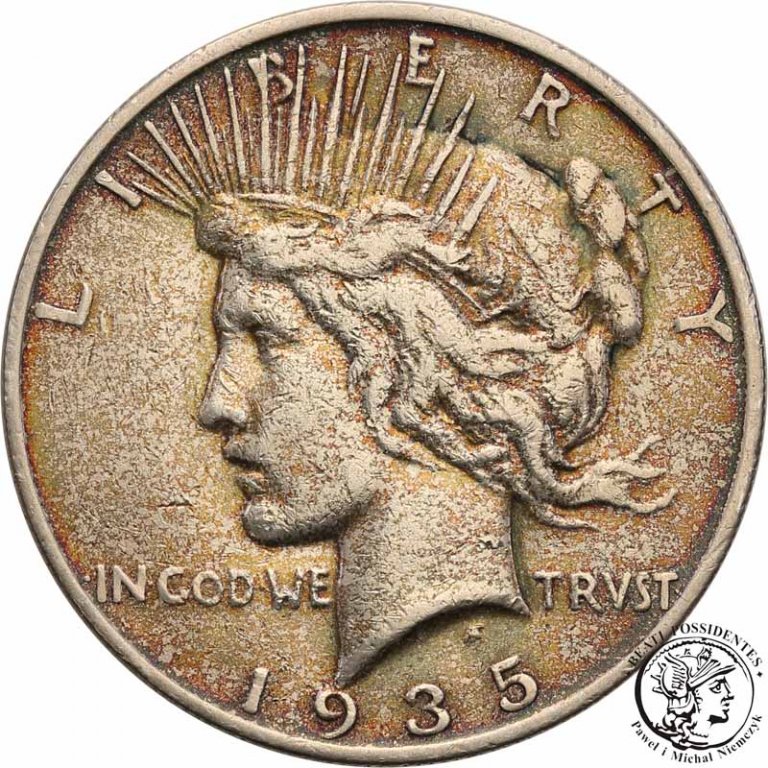 USA Peace 1 dolar 1935 S San Francisco st. 3-
