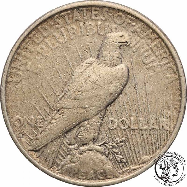 USA Peace 1 dolar 1935 S San Francisco st. 3-