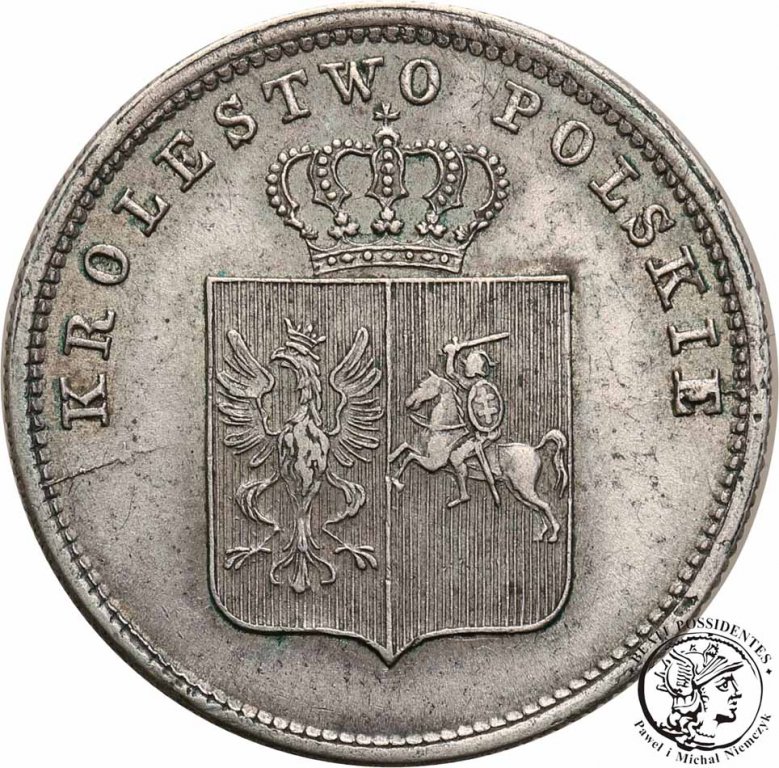 Powstanie Listopadowe 2 złoto 1831 st. 2