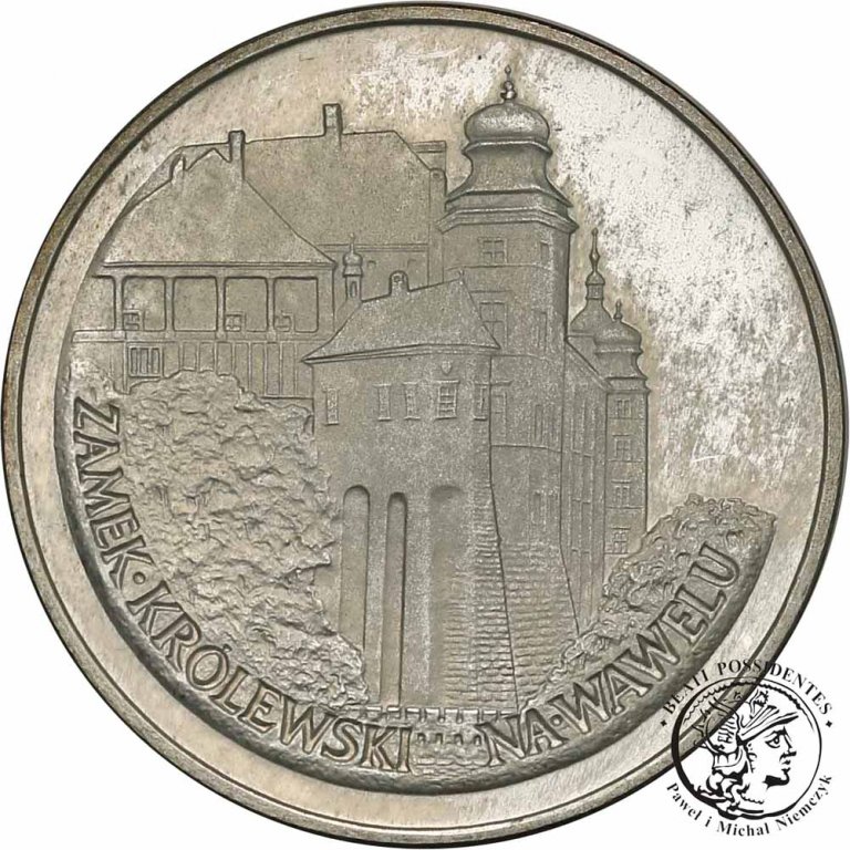 Polska PRL 100 złotych 1977 Zamek na Wawelu st.L-