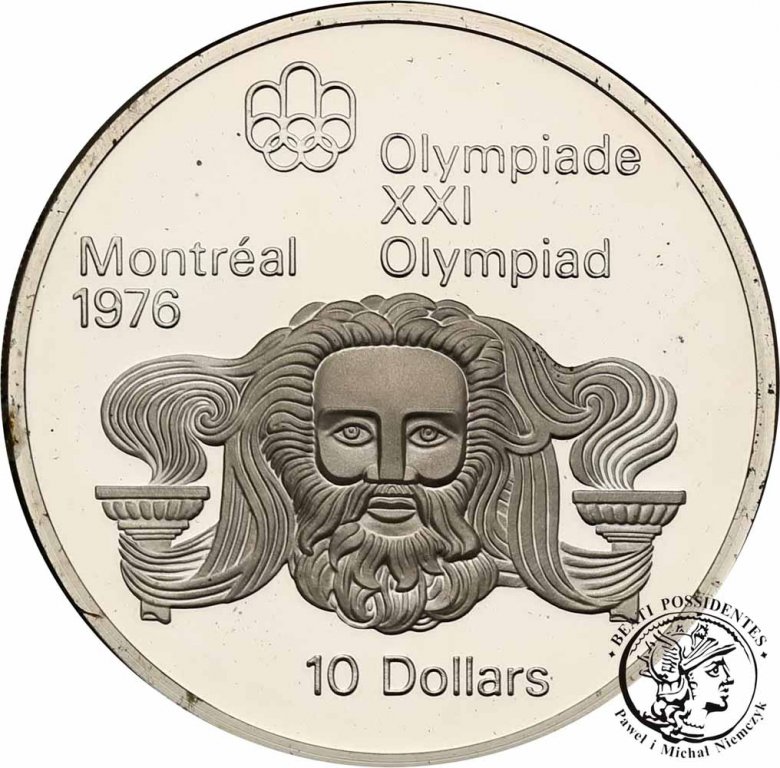 Kanada 10 Dolarów Olimpiada Montreal 1976 st. L-