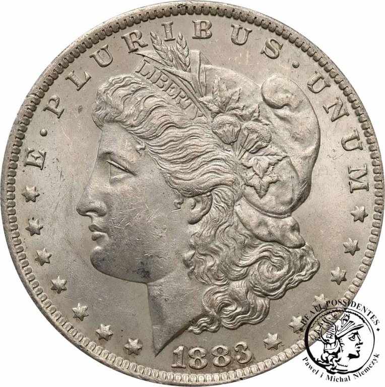 USA 1 dolar 1883 O Nowy Orlean st. 2+
