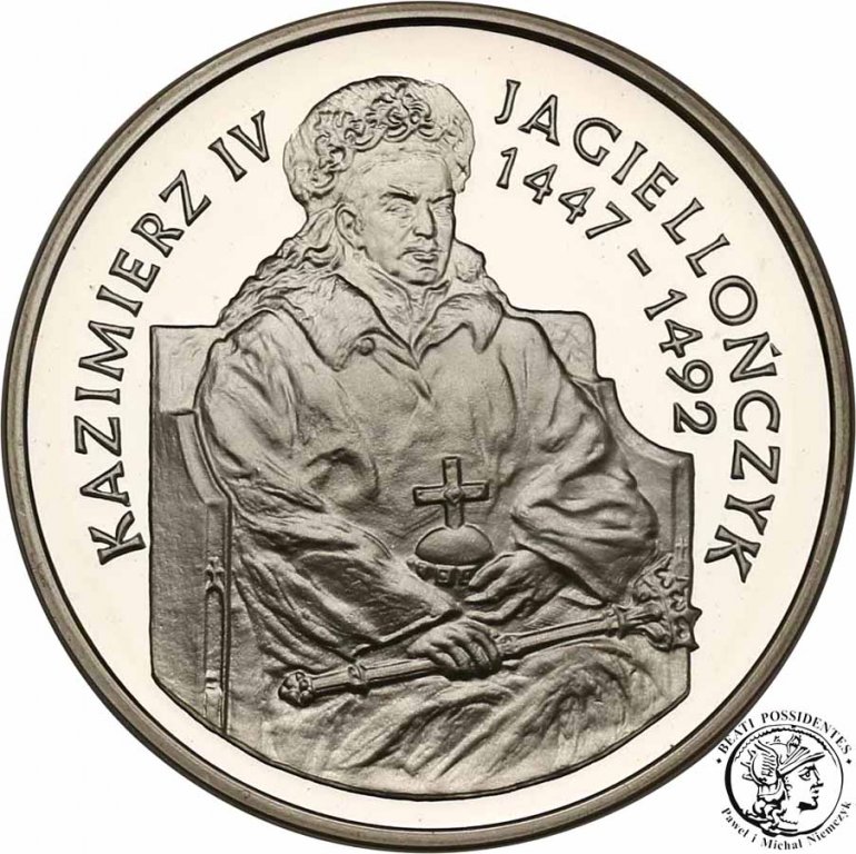 200 000 złotych 1993 Jagiellończyk półpostać st.L