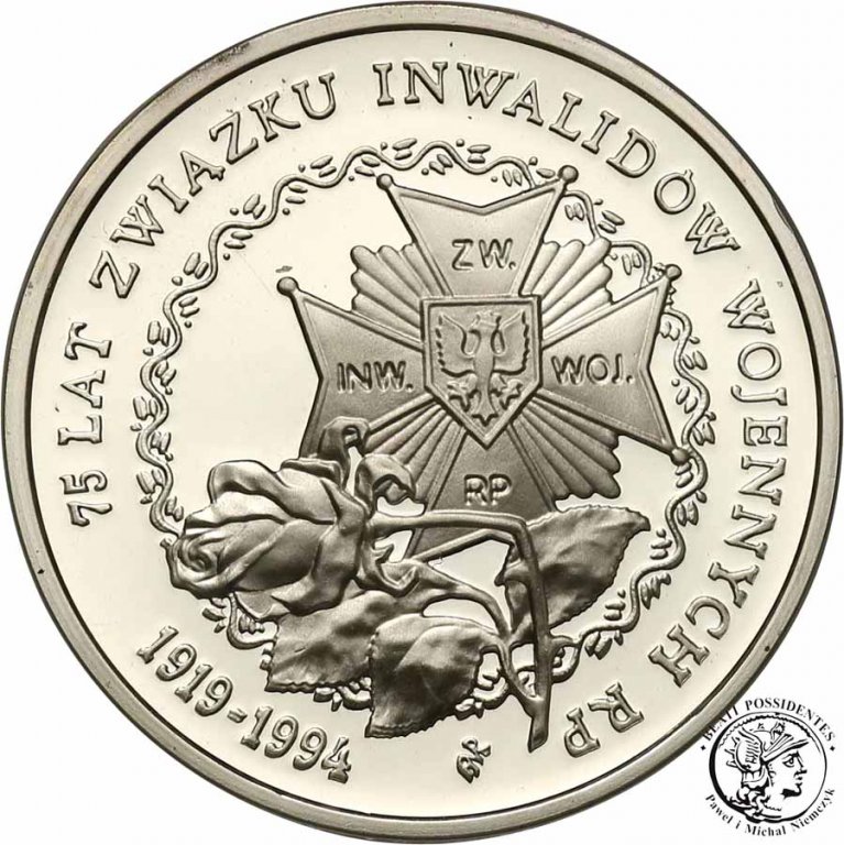 Polska III RP 200 000 złotych 1994 Inwalidzi st.L-